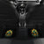 Sunflower Skull Car Mats I'm Blunt Because God Rolled Me That Way - Wonder Print Shop