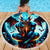 Devil Skull Beach Blanket One Day I'm Gonna Just Say And Let My Demons Out Play - Wonder Print Shop