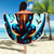 Devil Skull Beach Blanket One Day I'm Gonna Just Say And Let My Demons Out Play - Wonder Print Shop