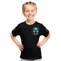 Devil Skull Kid T Shirt One Day I'm Gonna Just Say And Let My Demons Out Play - Wonder Print Shop