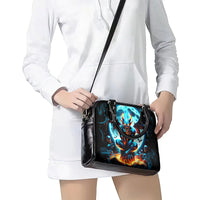 Devil Skull Shoulder Handbag One Day I'm Gonna Just Say And Let My Demons Out Play