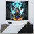 Devil Skull Tapestry One Day I'm Gonna Just Say And Let My Demons Out Play - Wonder Print Shop