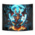 Devil Skull Tapestry One Day I'm Gonna Just Say And Let My Demons Out Play - Wonder Print Shop