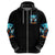 Devil Skull Zip Hoodie One Day I'm Gonna Just Say And Let My Demons Out Play - Wonder Print Shop