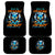 Wolf Skull Car Mats Born As Human But Wolft At Heart - Wonder Print Shop