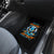 Wolf Skull Car Mats Born As Human But Wolft At Heart - Wonder Print Shop