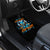 Wolf Skull Car Mats Born As Human But Wolft At Heart - Wonder Print Shop