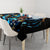 Wolf Skull Tablecloth Born As Human But Wolft At Heart - Wonder Print Shop