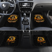 Sunflower Skull Car Mats Assuming I Was Like Most Girls Was Your First Mistake - Wonder Print Shop