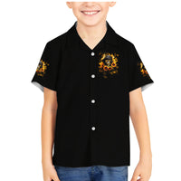 Sunflower Skull Family Matching Mermaid Dress and Hawaiian Shirt Assuming I Was Like Most Girls Was Your First Mistake - Wonder Print Shop