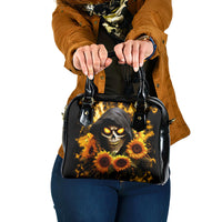 Sunflower Skull Shoulder Handbag Assuming I Was Like Most Girls Was Your First Mistake