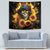 Sunflower Skull Tapestry Assuming I Was Like Most Girls Was Your First Mistake - Wonder Print Shop