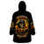 Sunflower Skull Wearable Blanket Hoodie Assuming I Was Like Most Girls Was Your First Mistake - Wonder Print Shop