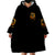 Sunflower Skull Wearable Blanket Hoodie Assuming I Was Like Most Girls Was Your First Mistake - Wonder Print Shop