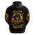 Sunflower Skull Zip Hoodie Assuming I Was Like Most Girls Was Your First Mistake - Wonder Print Shop