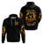 Sunflower Skull Zip Hoodie Assuming I Was Like Most Girls Was Your First Mistake - Wonder Print Shop