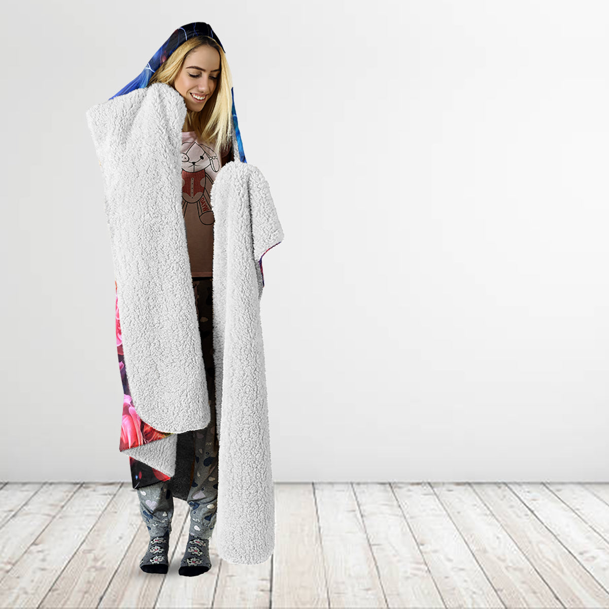 Fairy Skull Hooded Blanket Assuming I Was Like Most Girls Was Your First Mistake