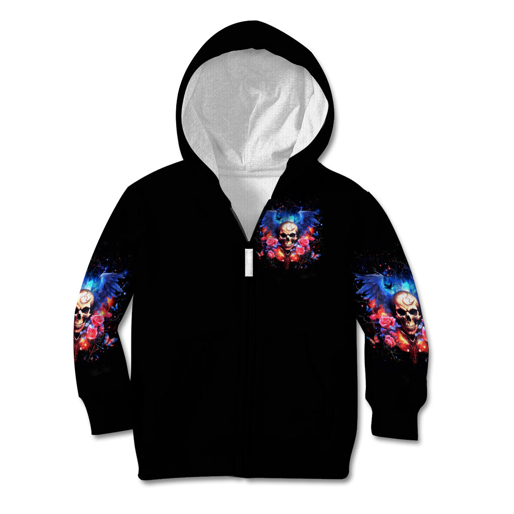 Fairy Skull Kid Hoodie Assuming I Was Like Most Girls Was Your First Mistake - Wonder Print Shop
