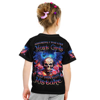 Fairy Skull Kid T Shirt Assuming I Was Like Most Girls Was Your First Mistake - Wonder Print Shop