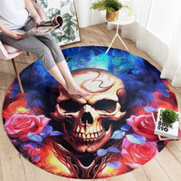 Fairy Skull Round Carpet Assuming I Was Like Most Girls Was Your First Mistake