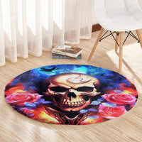 Fairy Skull Round Carpet Assuming I Was Like Most Girls Was Your First Mistake