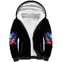 Fairy Skull Sherpa Hoodie Assuming I Was Like Most Girls Was Your First Mistake - Wonder Print Shop