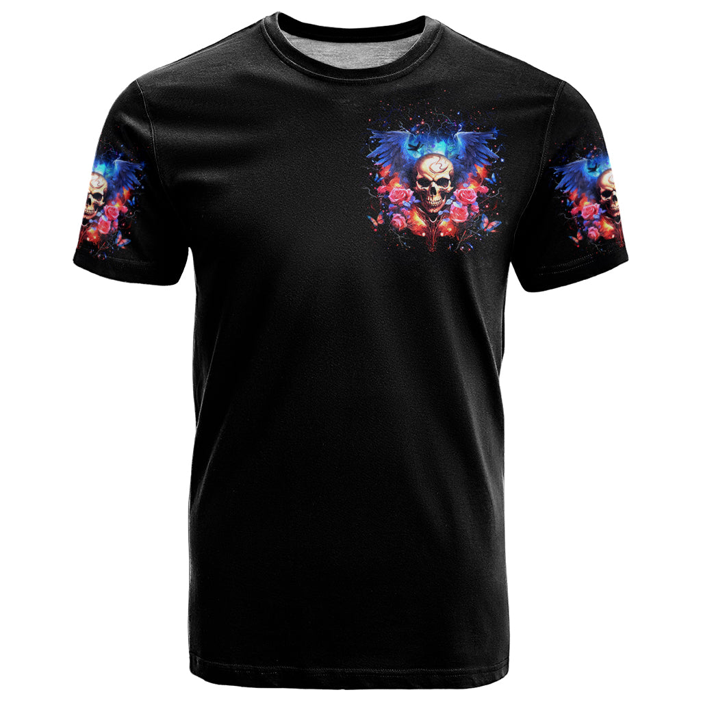 Fairy Skull T Shirt Assuming I Was Like Most Girls Was Your First Mistake - Wonder Print Shop