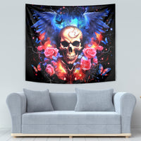 Fairy Skull Tapestry Assuming I Was Like Most Girls Was Your First Mistake - Wonder Print Shop