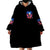 Fairy Skull Wearable Blanket Hoodie Assuming I Was Like Most Girls Was Your First Mistake - Wonder Print Shop