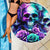 Rose Skull Beach Blanket Stuck Between IDK IDC And IDGAF - Wonder Print Shop