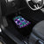 Rose Skull Car Mats Stuck Between IDK IDC And IDGAF - Wonder Print Shop