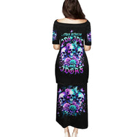 Rose Skull Puletasi Stuck Between IDK IDC And IDGAF - Wonder Print Shop