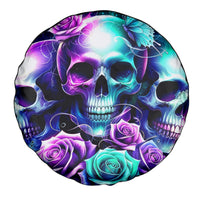 Rose Skull Spare Tire Cover Stuck Between IDK IDC And IDGAF - Wonder Print Shop
