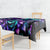 Rose Skull Tablecloth Stuck Between IDK IDC And IDGAF - Wonder Print Shop