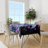 Rose Skull Tablecloth Stuck Between IDK IDC And IDGAF - Wonder Print Shop