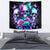 Rose Skull Tapestry Stuck Between IDK IDC And IDGAF - Wonder Print Shop