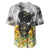 I Am Black Queen Baseball Jersey Flowers Retro Style - Wonder Print Shop