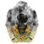 I Am Black Queen Hoodie Flowers Retro Style - Wonder Print Shop