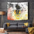 I Am Black Queen Tapestry Flowers Retro Style - Wonder Print Shop
