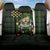 St Patrick's Day Skull Back Car Seat Cover American Flag Shamrock