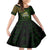 St Patrick's Day Skull Family Matching Off Shoulder Maxi Dress and Hawaiian Shirt American Flag Shamrock - Wonder Print Shop