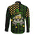 St Patrick's Day Skull Family Matching Puletasi and Hawaiian Shirt American Flag Shamrock - Wonder Print Shop