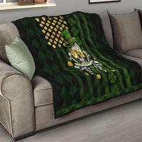St Patrick's Day Skull Quilt American Flag Shamrock - Wonder Print Shop