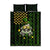 St Patrick's Day Skull Quilt Bed Set American Flag Shamrock - Wonder Print Shop