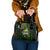 St Patrick's Day Skull Shoulder Handbag American Flag Shamrock