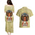 Personalized Black Girl African Couples Matching Puletasi and Hawaiian Shirt Never Underestimate A Book Lover - Wonder Print Shop