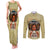 Personalized Black Girl African Couples Matching Tank Maxi Dress and Long Sleeve Button Shirt Never Underestimate A Book Lover - Wonder Print Shop