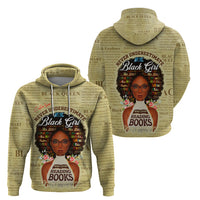 Personalized Black Girl African Hoodie Never Underestimate A Book Lover - Wonder Print Shop
