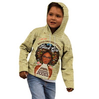 Personalized Black Girl African Kid Hoodie Never Underestimate A Book Lover - Wonder Print Shop