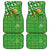 Personalized Happy St Patrick's Day Car Mats Irish Leprechaun - Wonder Print Shop